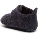 Bisgaard - Pantoffels - Nachtblauw - Lamswol - Klittenbandsluiting