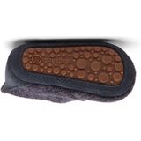 Bisgaard - Pantoffels - Nachtblauw - Lamswol - Klittenbandsluiting