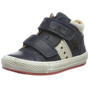 Bisgaard Jacob Hoge sneakers voor jongens, blauw navy 602, 29 EU