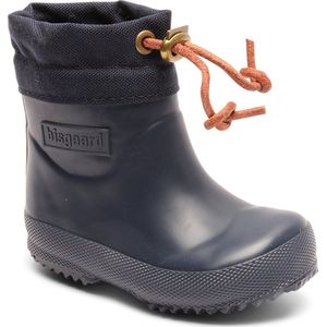 Donkerblauwe rubberen laars Thermo Baby van Bisgaard