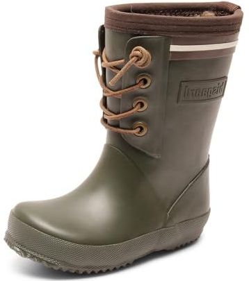 Regenlaars Bisgaard Kids Lace Thermo Green-Schoenmaat 39