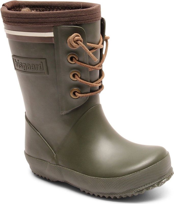 Bisgaard - Lace Thermo - Regenlaars - Groen - Natuurlijk Rubber