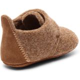 Bisgaard - Baby's Wool Pantoffels - Bruin - 100% Wol