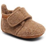 Bisgaard - Baby's Wool Pantoffels - Bruin - 100% Wol
