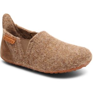 Bisgaard Unisex Wool Sailor Slippers voor kinderen, camel, 22 EU