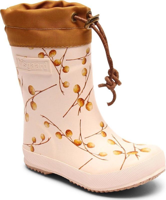 Bisgaard - Thermo Regenlaarzen - Longan Fruit - Bovenmateriaal: Rubber - Binnenmateriaal: Wol - Zool: Rubber
