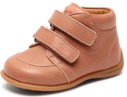 Bisgaard Luca First Walker Shoe Unisex Kinderhuidskleur, 23 EU, Kleur: vlees.