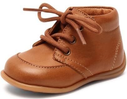 Bisgaard Babyschoen - Luca Lace - Cognac m. Schoenveters - Bisgaard - 20 - Babyschoen