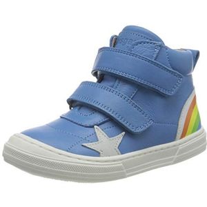 Bisgaard Unisex Rainbow Sneakers voor kinderen, hemelsblauw, 23 EU