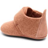 Bisgaard - 11200999 - Pantoffels - Roze - Wollen - Klittenbandsluiting