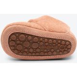 Bisgaard - 11200999 - Pantoffels - Roze - Wollen - Klittenbandsluiting