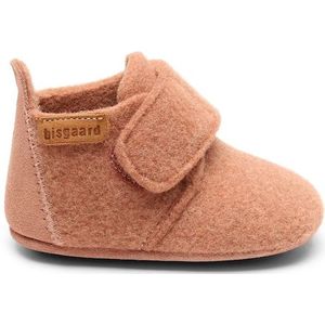Bisgaard - 11200999 - Pantoffels - Roze - Wol - Antislip Rubberen Zool