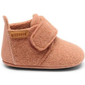 Bisgaard Baby Wool pantoffels voor meisjes, roze, 26 EU