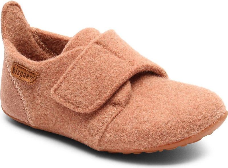 Bisgaard - Casual Wool - Pantoffel - Roze - Natuurlijke Wol