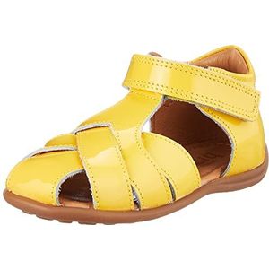 Bisgaard Cheri Baby Meisjes Sandalen Patent Geel 21 EU, patent geel