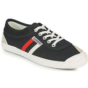Kawasaki Retro canvas schoenen, uniseks sneakers voor volwassenen, zwart (1001), 36 EU