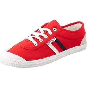 Kawasaki Retro canvas schoenen, sneakers, uniseks, 4012 Fiery Red, 37 EU