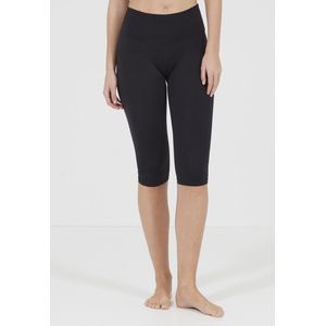 Fitness Tight - Zwart - Flexibele Stof - Elastische Tailleband