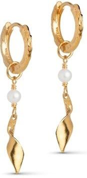 Enamel Copenhagen - Dames Oorbellen - Parelmoer - Goudkleurig