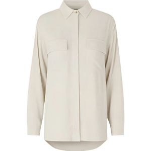 mby M - Tahsin-M GG Luxe Natural - Blouse - Hoogwaardige Stof - Tijdloos Design