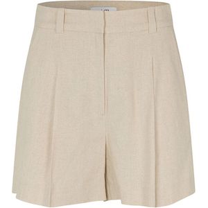 Beige linnen short Cristiana - mbyM