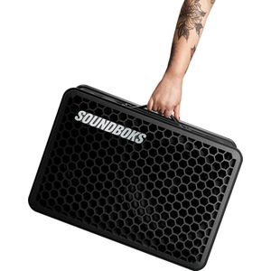 SOUNDBOKS Go - Draagbare Bluetooth luidspreker - Outdoor Box, waterafstotend en robuust (40 uur looptijd, batterij verwisselbaar, koppelfunctie)