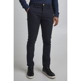 Slim fit broek met steek- en achterzakken, model 'NATAN'