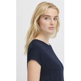 Ichi - Rebel SS6 - T-shirt - Zwart - Katoen