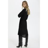 Jurk Zaya - Effen - Viscose - Driekwart Mouw - Normale Pasvorm