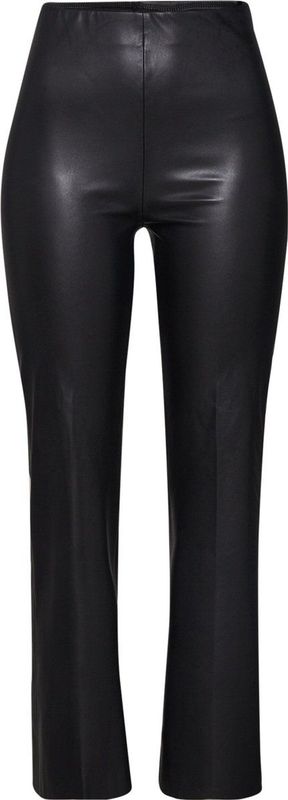 Capri Broek - Zwart - 100% Polyester - Skinny Fit