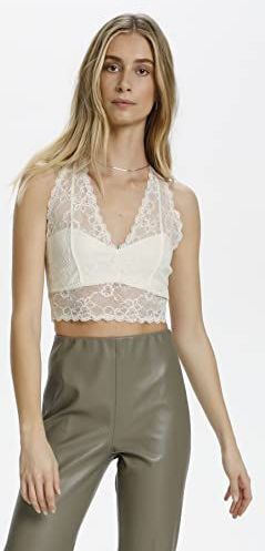 SOAKED IN LUXURY Top 'Dolly'  offwhite