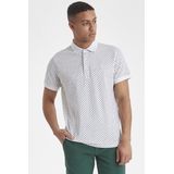 Casual Friday - David - Shirt - Wit - Slanke Pasvorm - Kwartmouw