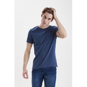 BLEND - BH Noel - Donkerblauw - Shirt - Katoen - Normale Pasvorm