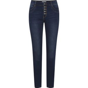 Skinny Broek - Effen - Denim - Rinsed/Dark Washed