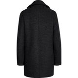 Wollen Jas - Middellang - Reverskraag - V-hals - Regular Fit - Dames