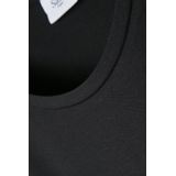 Saint Tropez - Zwart - T-shirt - Dames - Met Boothals