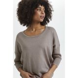 Saint Tropez - Milasz R-Neck Pullover - Gebreid - Atmos Melange - 80% Viscose, 20% Polyamide
