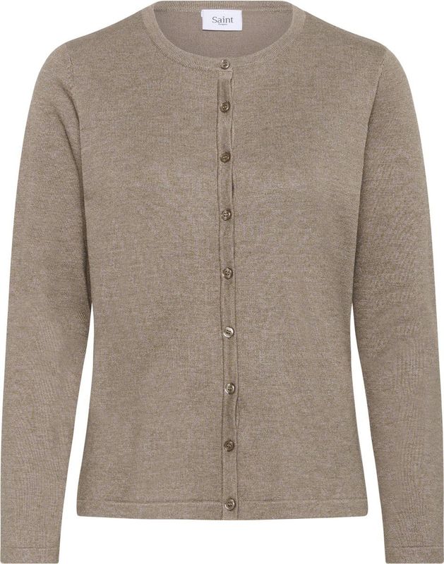 Saint Tropez - Cardigan - Zwart - Viscose/Polyamide