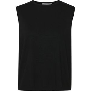 Saint Tropez - Milasz Vest - Gebreid - Zwart - 80% Viscose, 20% Polyamide