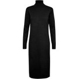 Saint Tropez - Gebreide Jurk - Zwart - 80% Viscose 20% Polyamide