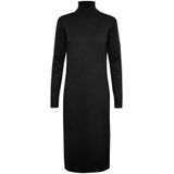 Saint Tropez - Gebreide Jurk - Zwart - 80% Viscose 20% Polyamide