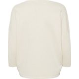 Saint Tropez - Milasz R-Neck Pullover - Gebreid - Ice - 80% Viscose, 20% Polyamide