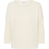 Saint Tropez - Milasz R-Neck Pullover - Gebreid - Ice - 80% Viscose, 20% Polyamide