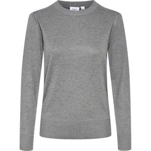 Saint Tropez - Pullover - Mist Grey Melange - 80% Viscose 20% Polyamide
