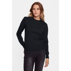 Saint Tropez - Milasz Pullover - Zwart - 80% Viscose 20% Polyamide