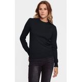 Saint Tropez - Milasz Pullover - Zwart - 80% Viscose 20% Polyamide
