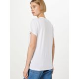 Saint Tropez - Bright White - T-shirt - Dames - Korte Mouwen - Reguliere Pasvorm