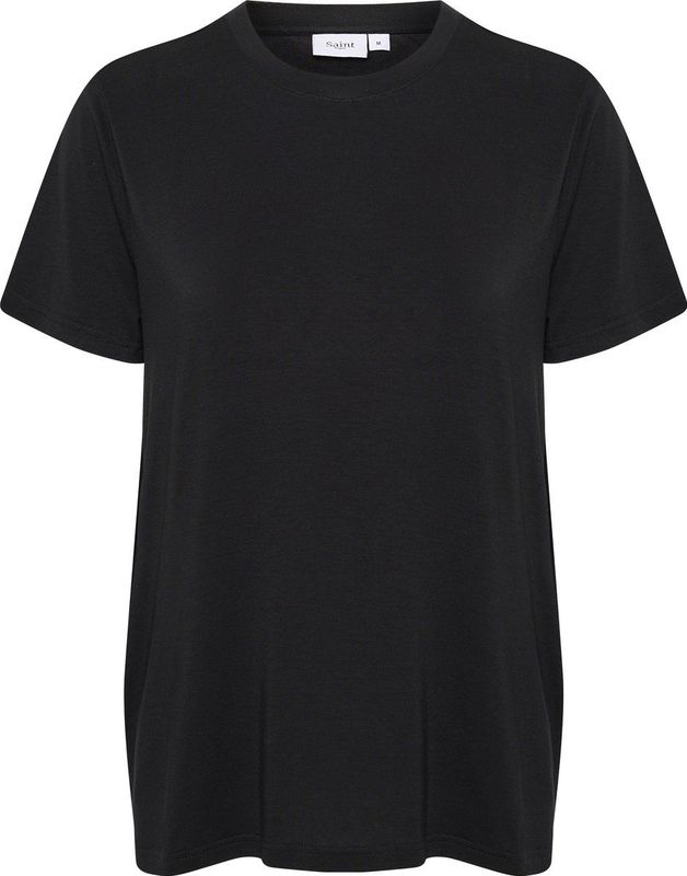 Saint Tropez - Regular T-shirt - Zwart - Dames