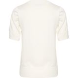 Saint Tropez - Milasz Ss Pullover - Gebreide Trui - Wit