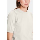 Saint Tropez - Milasz Ss Pullover - Gebreide Trui - Wit